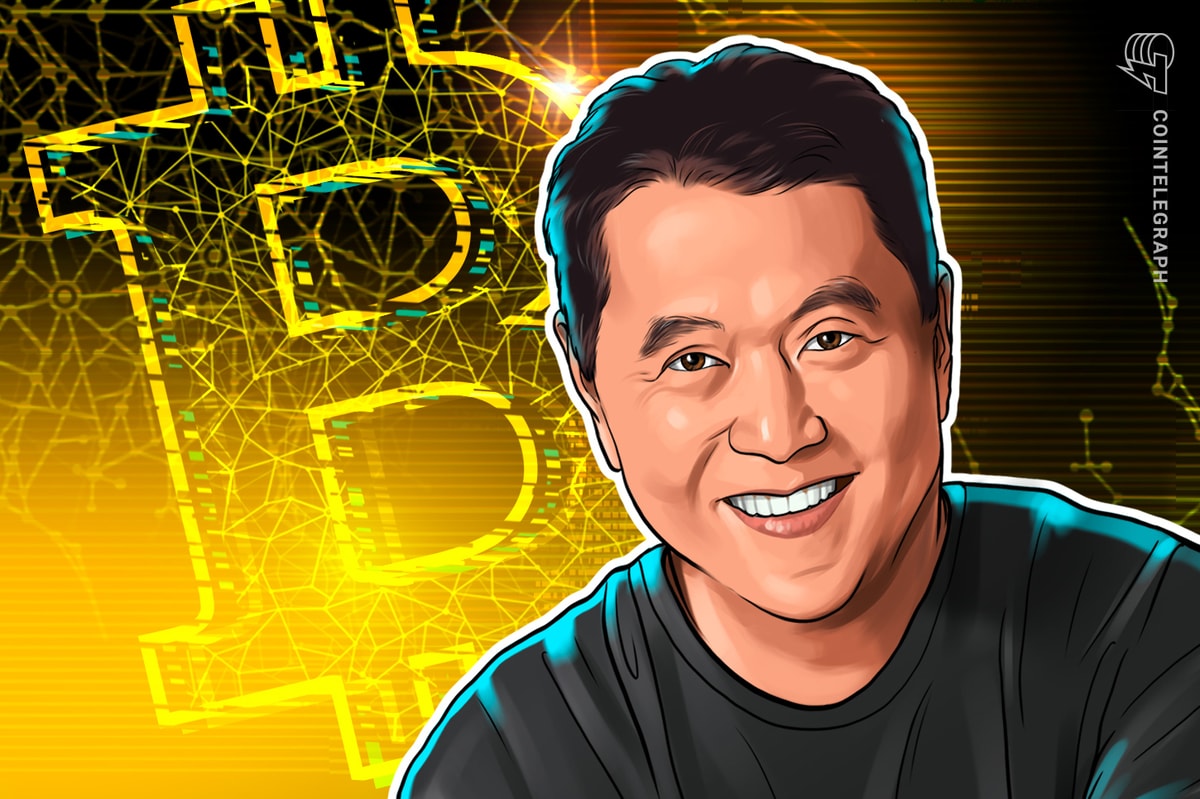 You are currently viewing Kiyosaki Says Cash Crunch Driving Crash, Stays Bullish on BTC, Gold